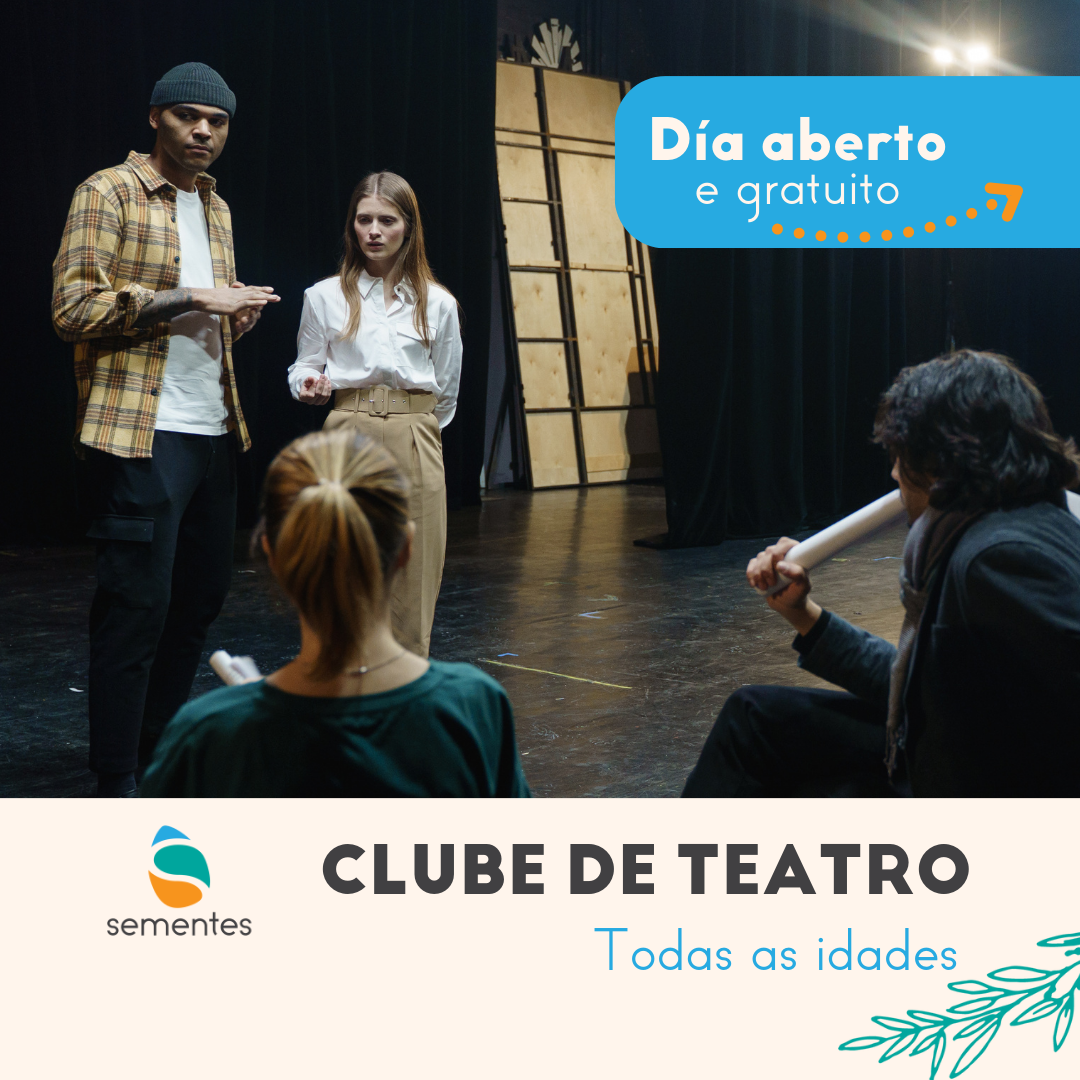 Dia Aberto: Esta é a sua Oportunidade de Explorar o Nosso Clube de Teatro Gratuitamente